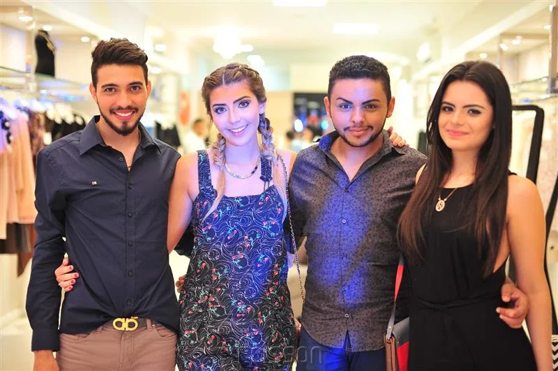 Anacleto Júnior, Esther Albuquerque, paulo Pinho e Rayane Uchoa