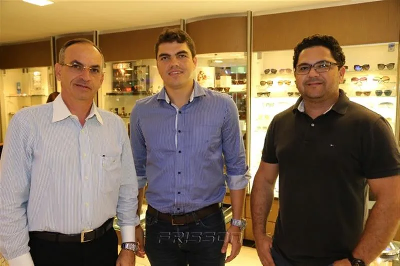 Carlos Garcia, Davi Veras e José Vicente