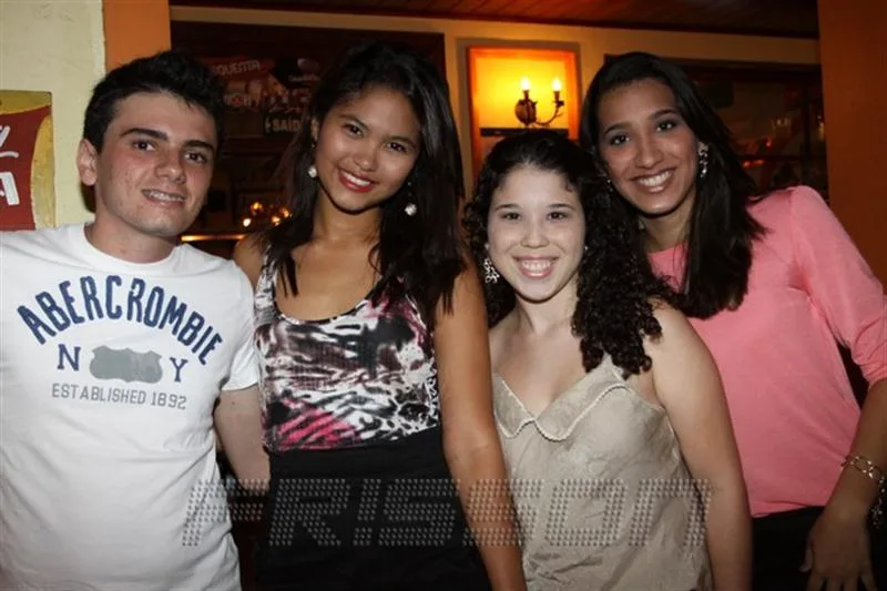 Aderbal Portela, Jesica Araujo, Luana Leal e Lorena Chagas