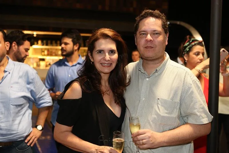 Carla Melo e Marcos Maia