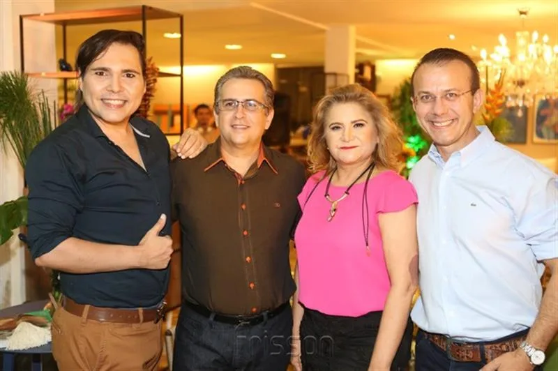 Bruno Lesse, Wuander Ferreira, Dulce Silveira e Fausto Martins