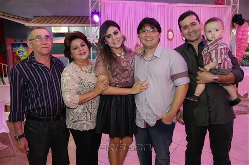 Antônio, Fátima, Raquel Ivo, Davi Montenegro, Igor e Iuri Ivo