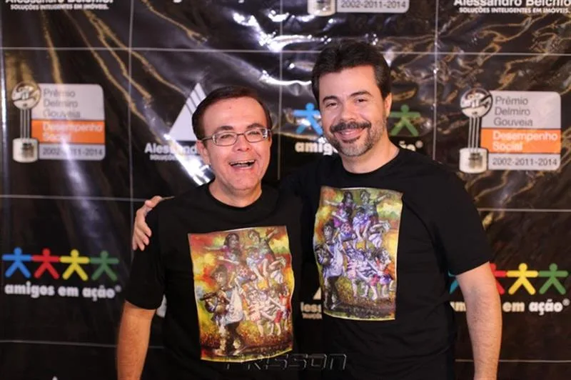 Alessandro Belchior e Duda Brigido