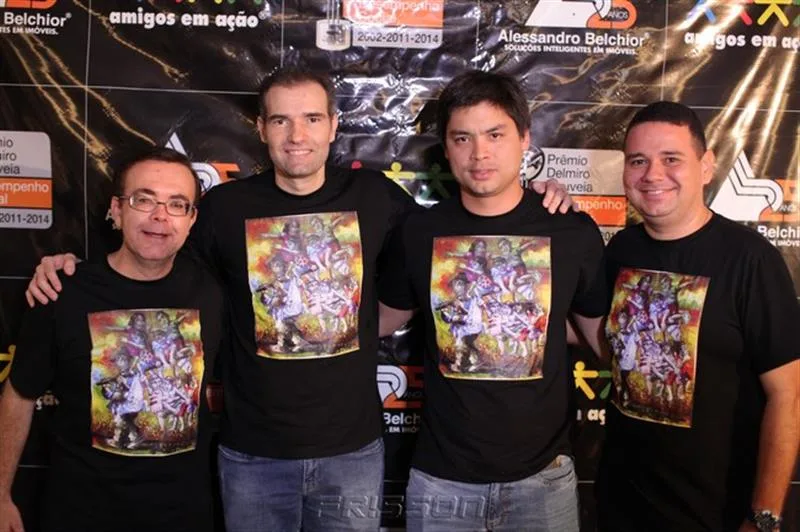 Alessandro Belchior, Luis Eduardo Figueiredo, Thiago Fujiwara e Roniere Pereira