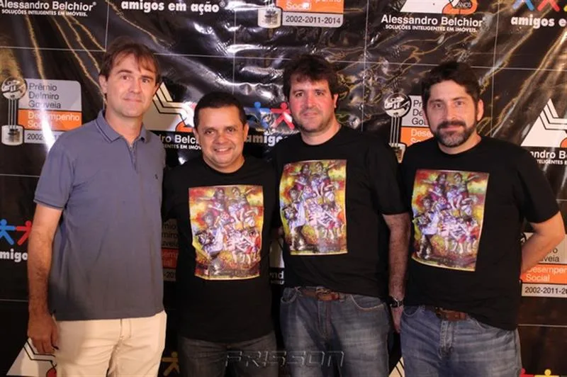 Alexandre Landim, Germano Albuquerque, Acrisio Valente e Fabio Mota