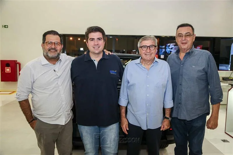 Carlo Bastos, Flávio, Miguel Figueiredo e Aristênio Camanary
