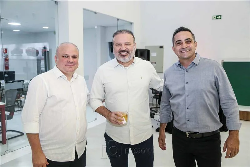 Clecil Martins, Carlos Rodrigues e Alexandre Perez