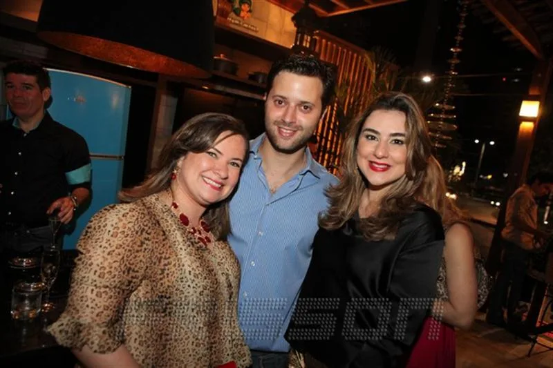Briane de Castro, Daniel Eleuterio e Lia Pinheiro