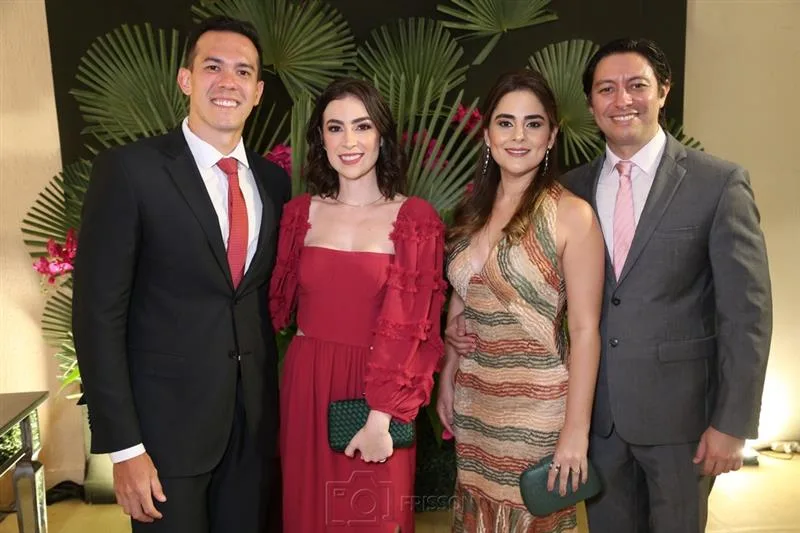 Afonso Tomoda, Rayssa Lopes, Rayanna Linhares e Emanuel Lopes