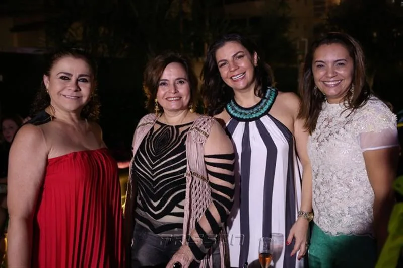 Alexandra Rolim, Lúcia Freitas, Daniela Fiúza e Duciane Senna