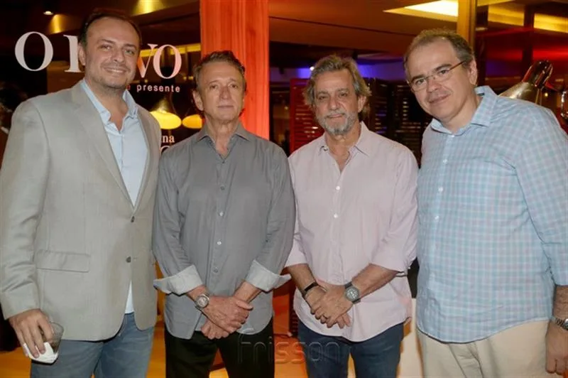 Adriano Nogueira, Erivaldo Arrais, Ernesto Saboia e João Dummar