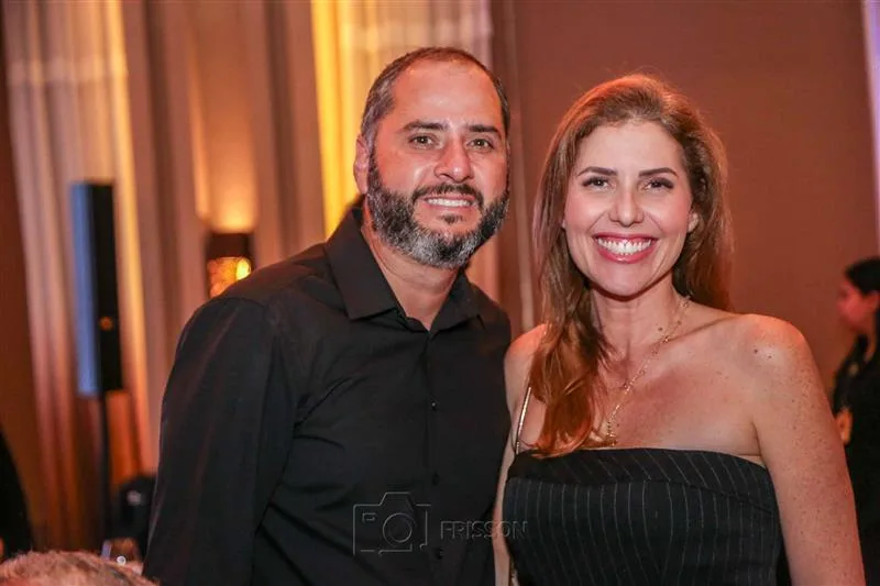 Dario Linhares e Flavia Braga