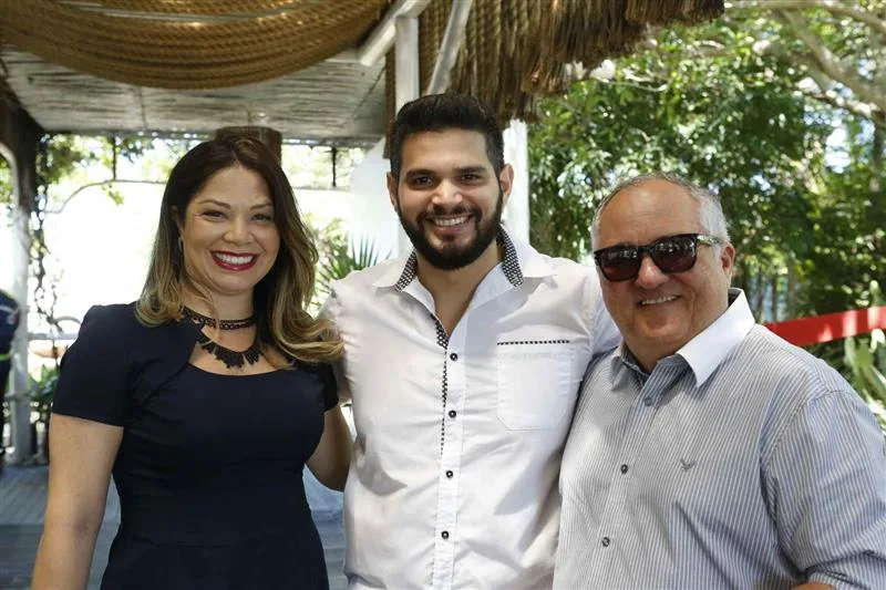 Adriana Santos, Jardel Guimarães e Paulo Cavalcante
