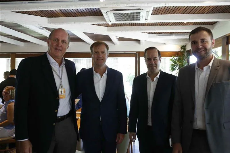 Breno Palm, Jean Marc Pouchol, César Ribeiro e Denes Ribeiro