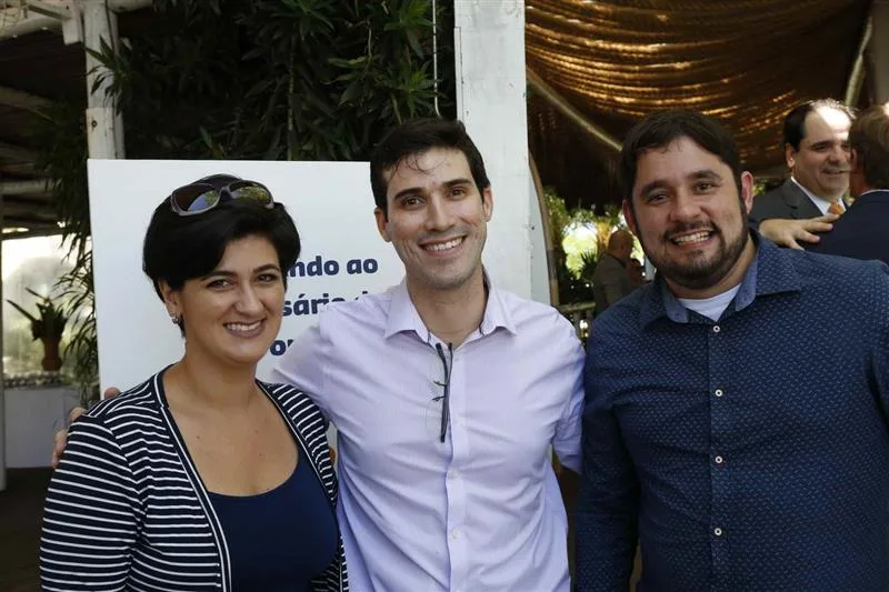 Ana Veras, Carlos Veras e Leonardo Luna Barros