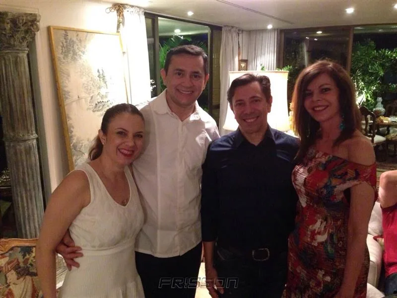 Andrade Mendonça, Carlos Otávio e Gláucia Andrade