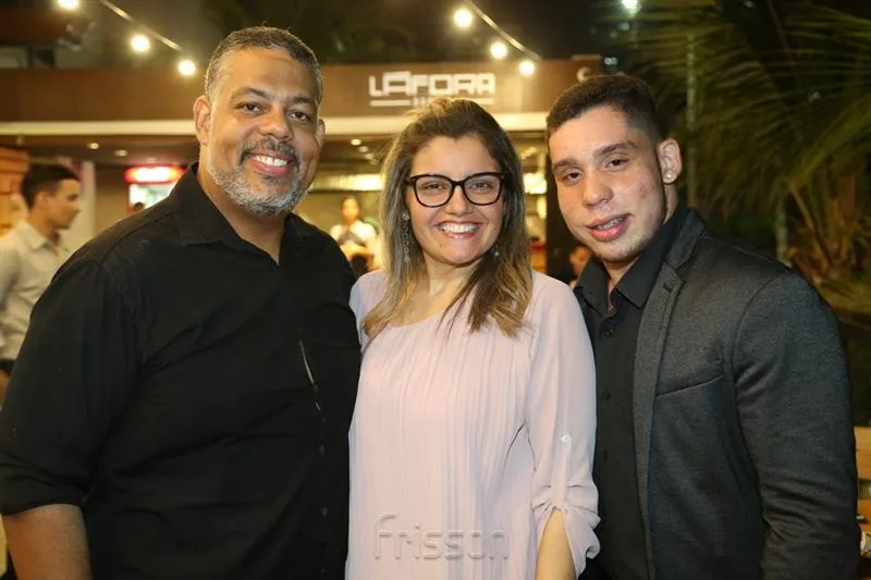 Andre, Renata e Leonardo Ciryaco
