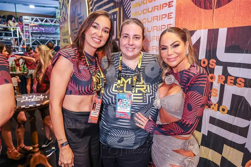 Aline Sales, Clara Frank e Jamille Lima