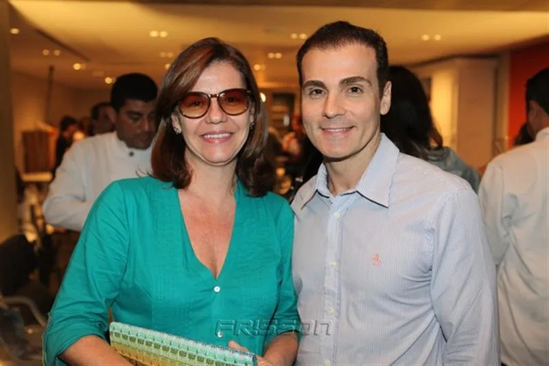 Clarisse Ilgenfritz e Rodrigo Maia