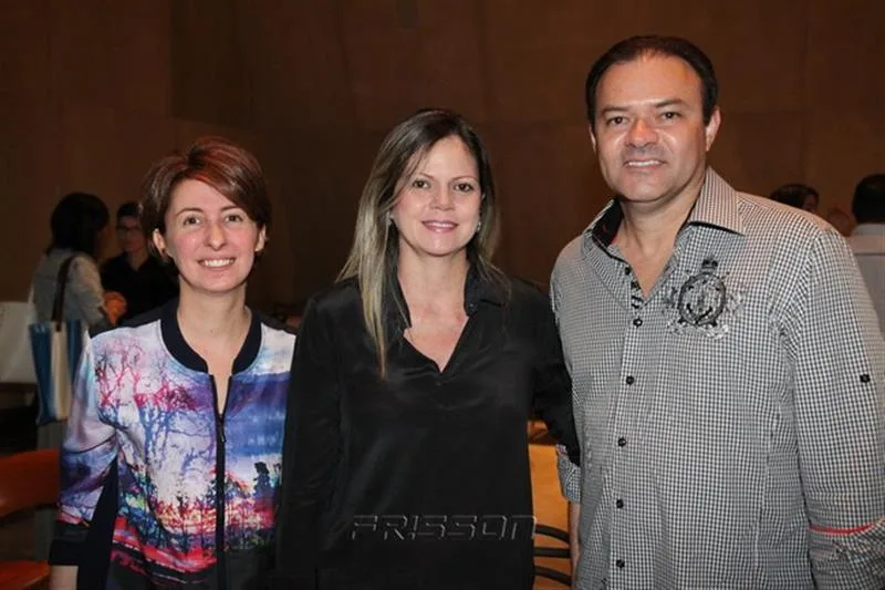 Denise Kacem, Laila e Guilherme Fujita