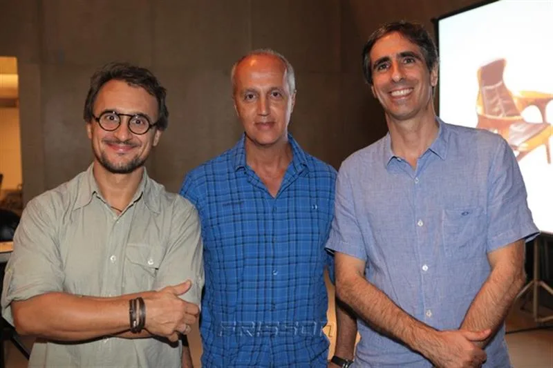 Fernando Mendes, Marcelo Vasconcelos e Alexandre Jereissati
