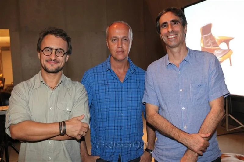 Fernando Mendes, Marcelo Vasconcelos e Alexandre Jereissati