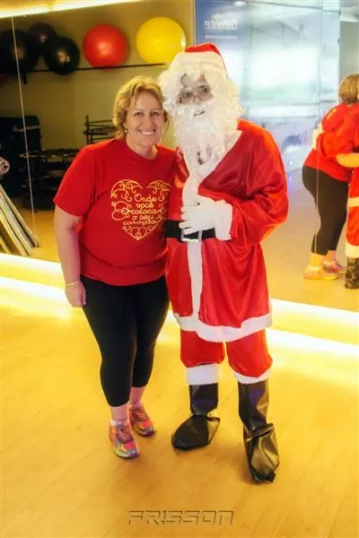 Annette de Castro e Papai Noel