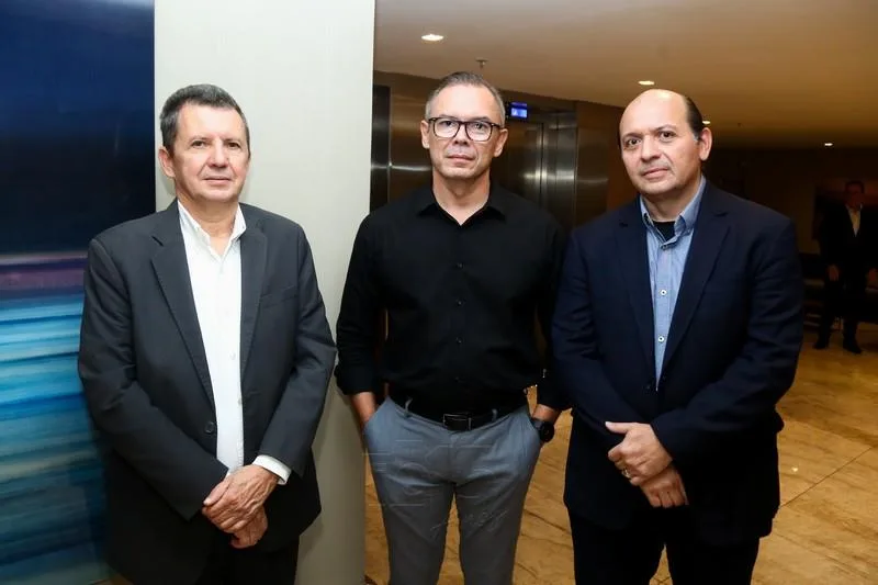 Clovis JungBluth, João Andrade e Mário Holanda