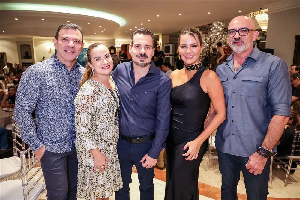 Alan Carvalho, Briane de Castro, Miguel Filho, Jeritza Gurgel e Manu Gomes