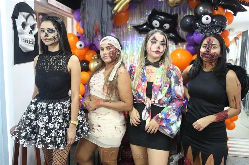 Camila Raulino, Carolina Silva, Rayane Fernandes e Brena Moraes