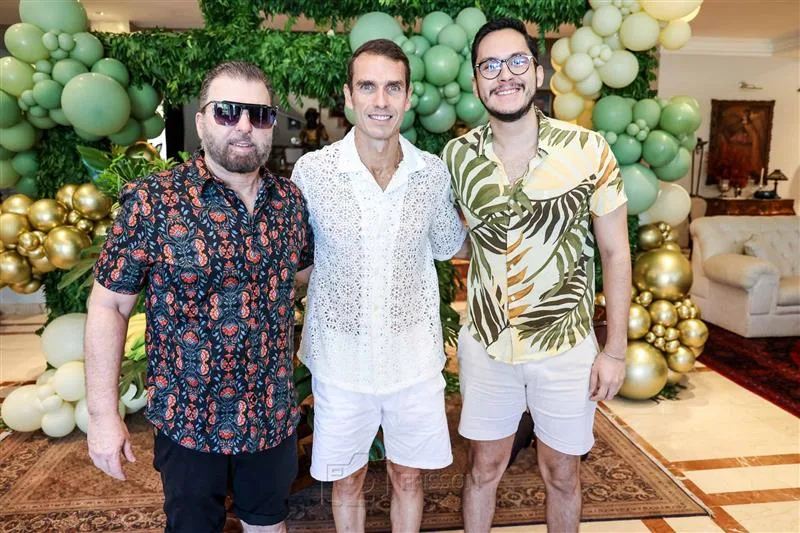 Cesar lima, Flavio Furtado e Felipe Salles
