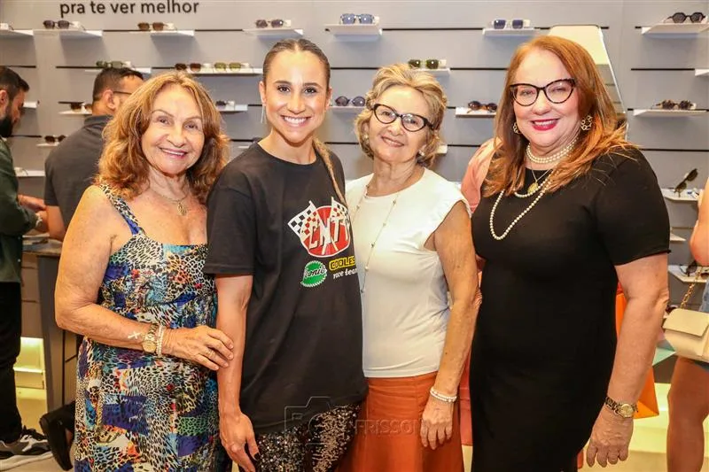 Ana Maria Philomeno, Roberta Fernandes, Viena Pouchain e Luiziane Cavalcante