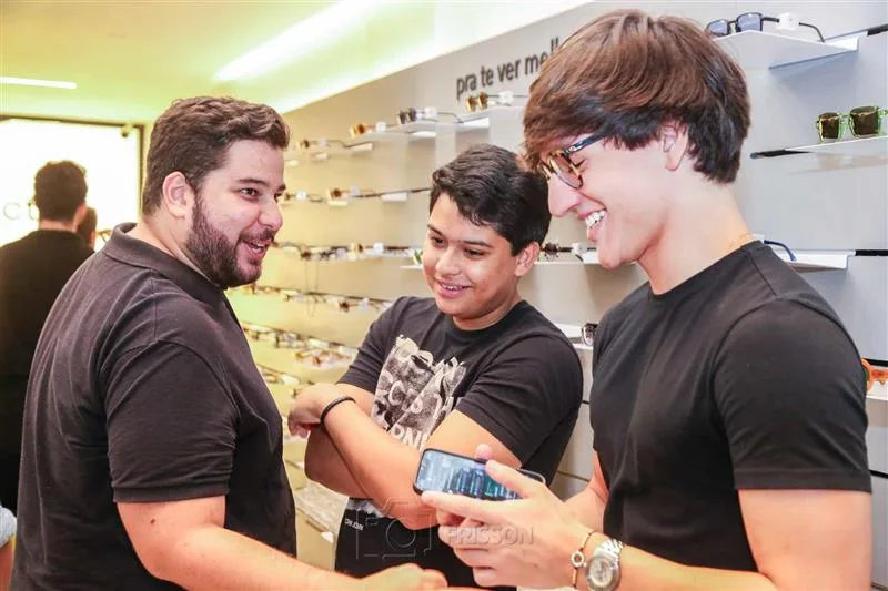 Caio Fontenelle, Renan Braga e Vitor Cavalcante