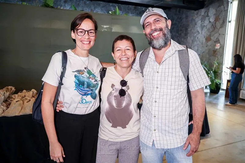 Andressa Fraga, Suzete Bastos e Thieres Pinto