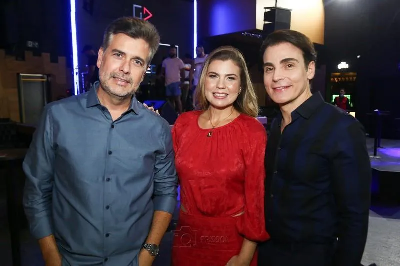 Alexandre Pereira, Liliane Meira e Rodrigo Maia