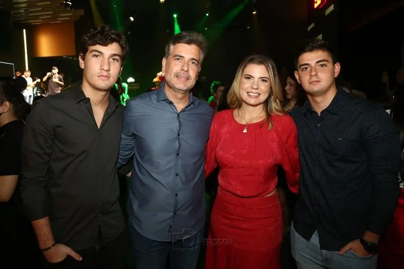 Carlos Henrique, Alexandre Pereira, Lili Meira e Carlos Alexandre