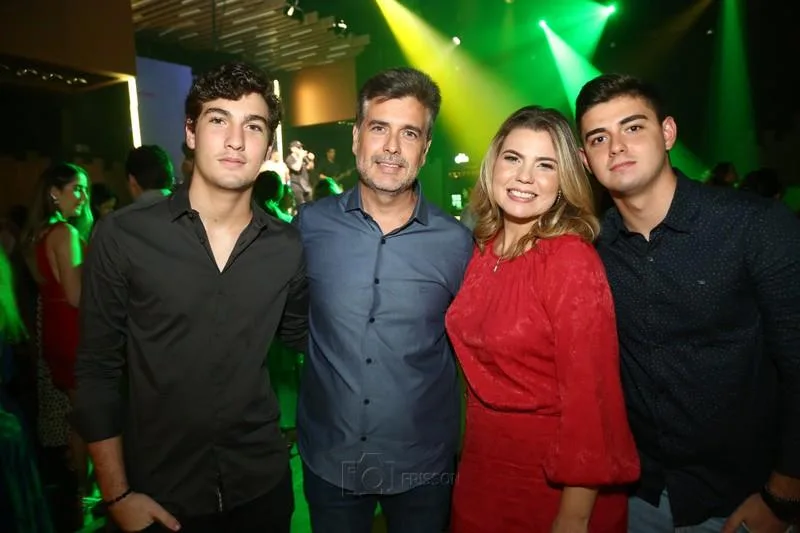 Carlos Henrique, Alexandre Pereira, Lili Meira e Carlos Alexandre