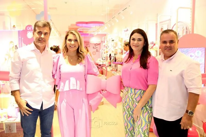 Alexandre Pereira, Lili Meira, Carol Rodrigues e Anderson Pereira