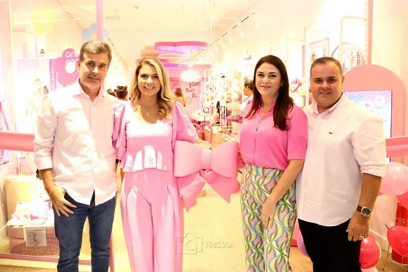 Alexandre Pereira, Lili Meira, Carol Rodrigues e Anderson Pereira