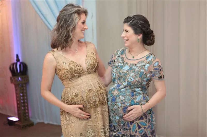 Caroline Harter e Themis Briand