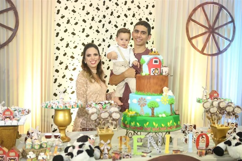 Bárbara, Benício e Ícaro Soares