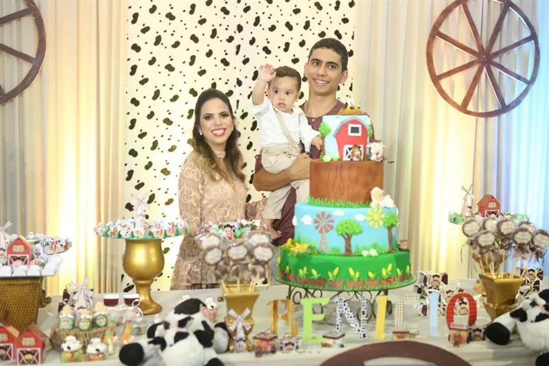 Bárbara, Benício e Ícaro Soares