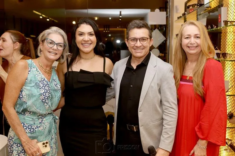 Alessandra Rossi, Nayara Andrade, Marcio Campos e Geanne Brasileiro