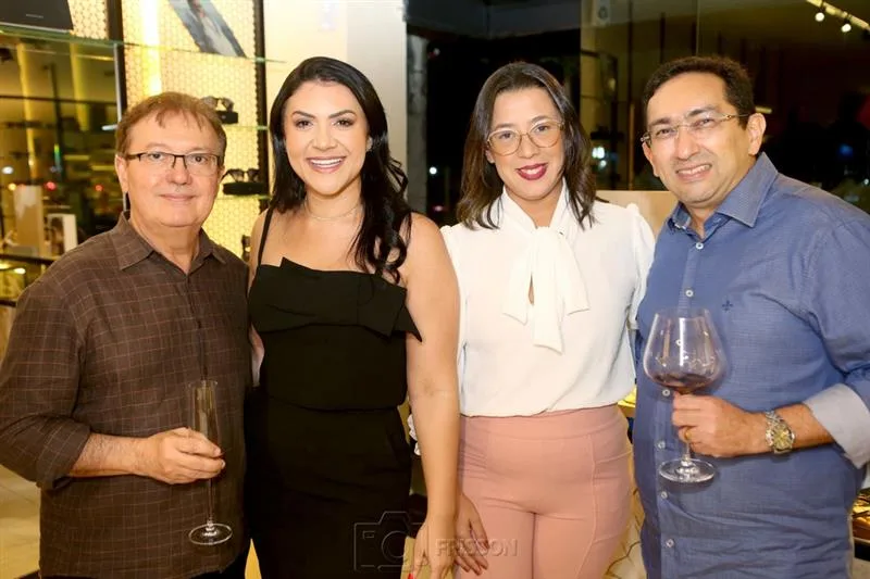 Costa Filho, Nayara Andrade, Luziara Chaves e Jovane Gomes