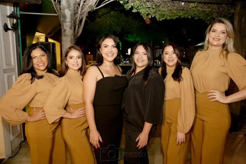 Danielle Neri, Joyce Ferreira, Nayara, Raissa Andrade, Aline Melo e Otilia Fialho