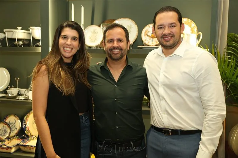 Luana, Tony e Daniel Oliveira