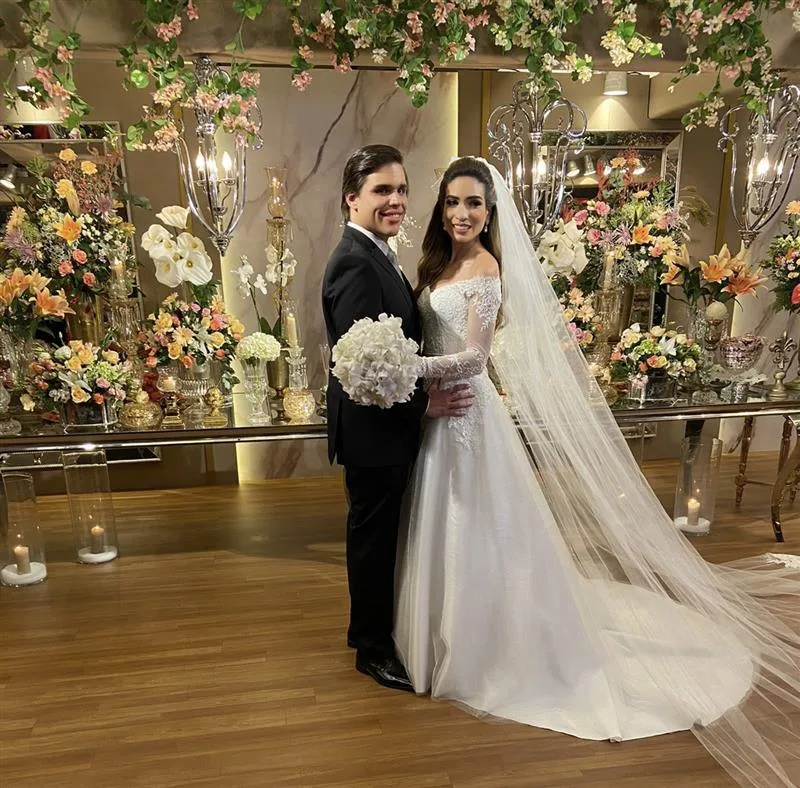 Nathália Alencar e Victor Hugo Vieira
