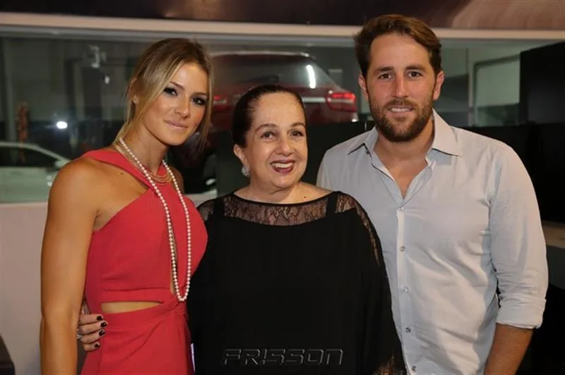 Bruna Waleska, Tânia Leitão e Rodrigo Frota