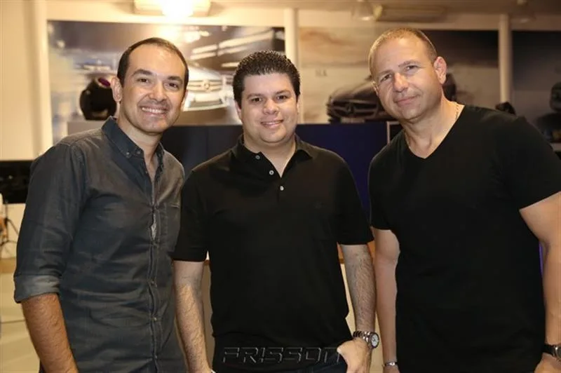 Bruno Menezes, João Bruno e Carlos Alencar