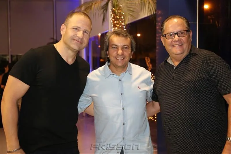 Carlos Alencar, Tulio Freitas e Jamil Farah